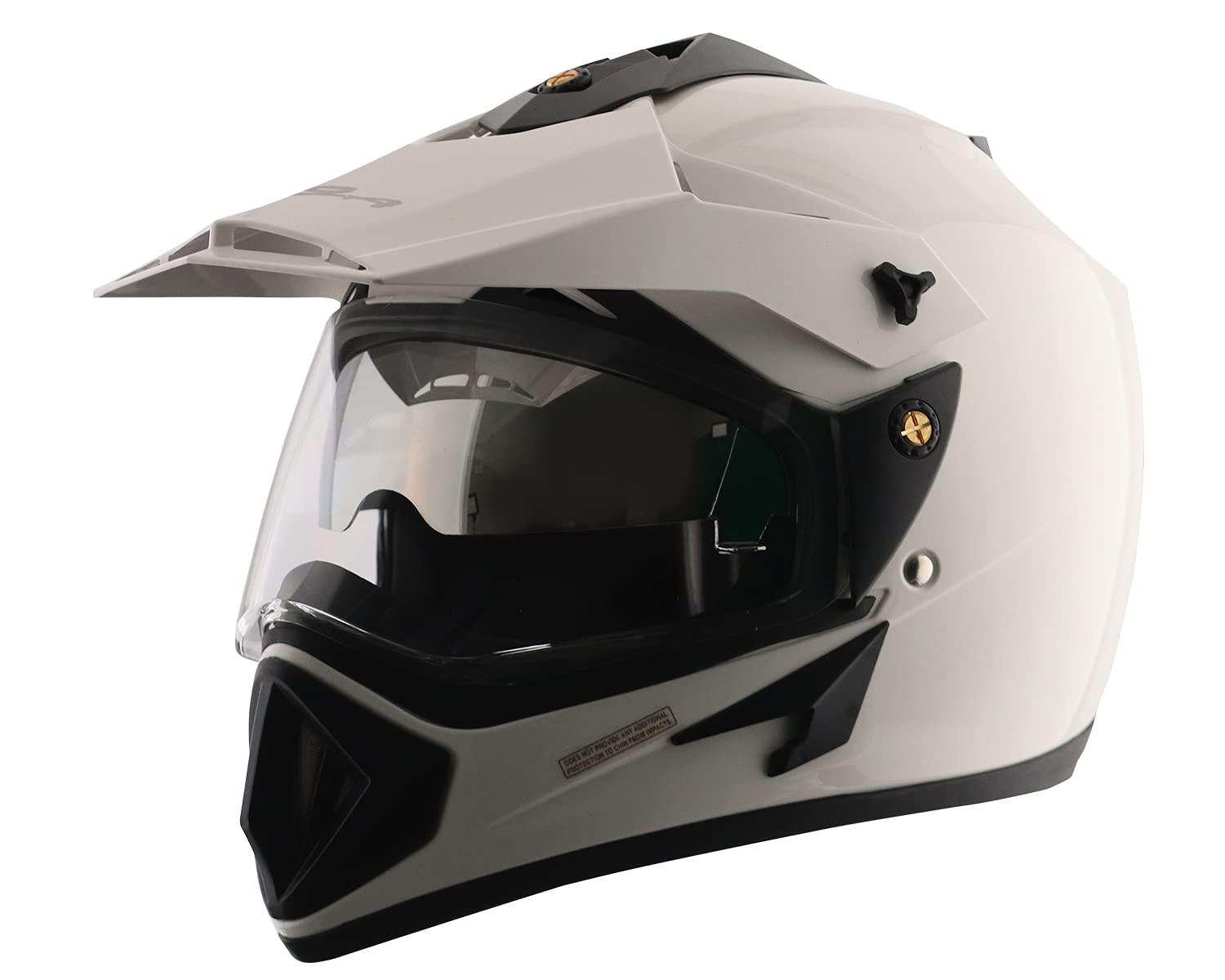 Vega Off Road D/V White Helmet-M 