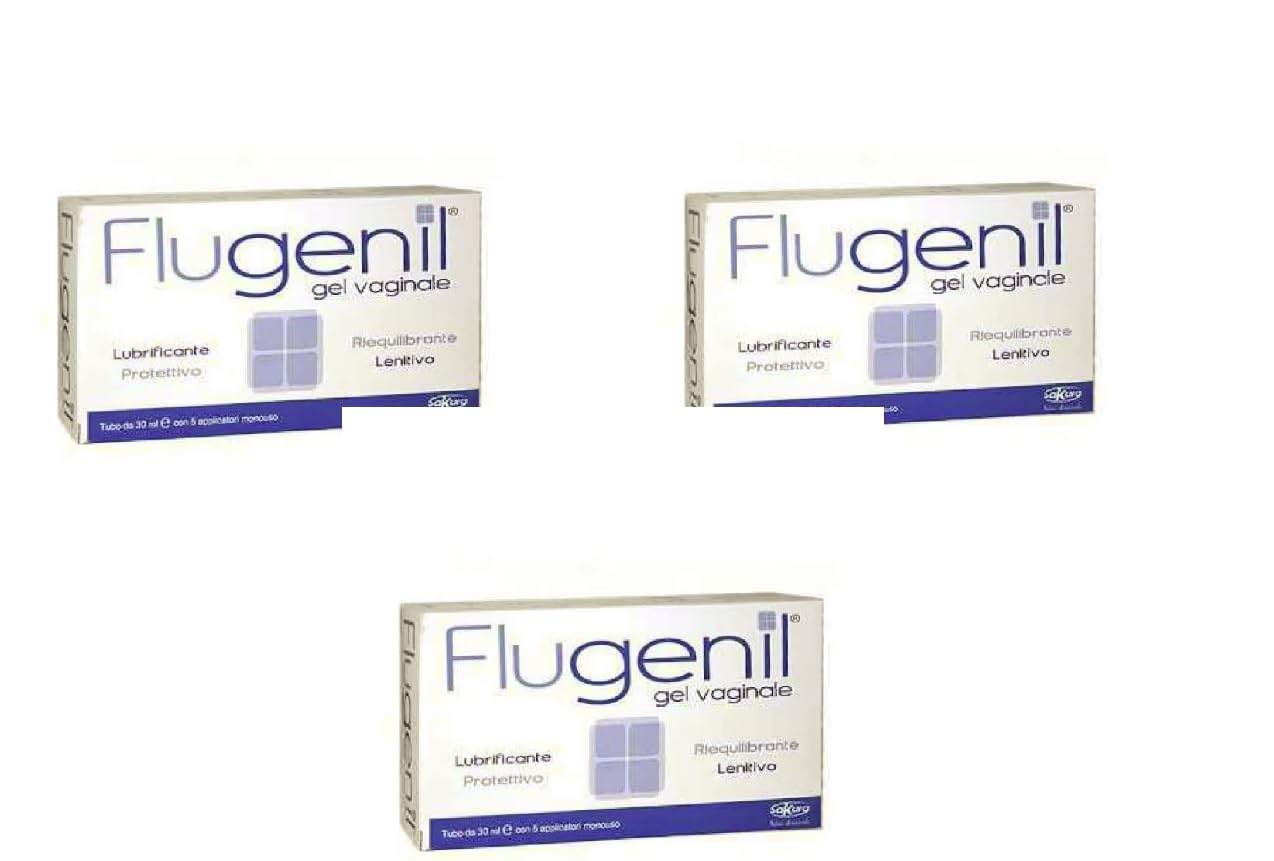 FLUGENIL GEL VAGINALE 30ML+5AP TRE CONFEZIONI KIT RISPARMIO
