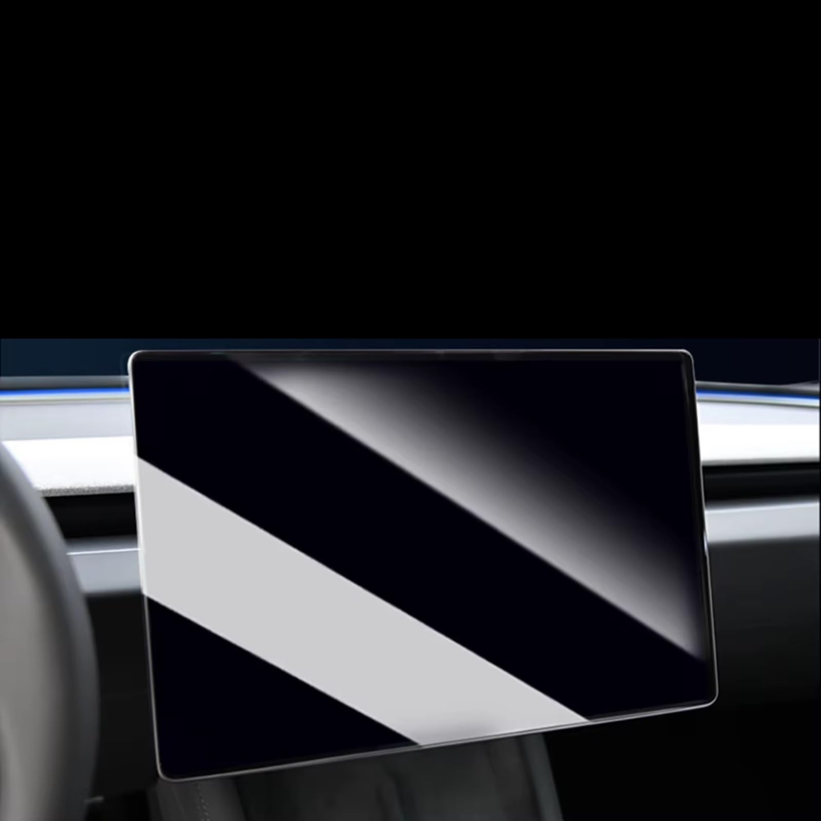 Kompatibel Mit Tesla Für Modell Für Y Für Juniper Für Modell Für 3 Für Highland 2024–2026 Displayschutzfolie HD Clear Guard Displayschutzfolie(2pcsA)