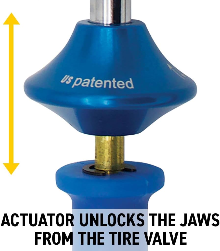 LockNFlate Angled Locking Dual Wheel Air Chuck