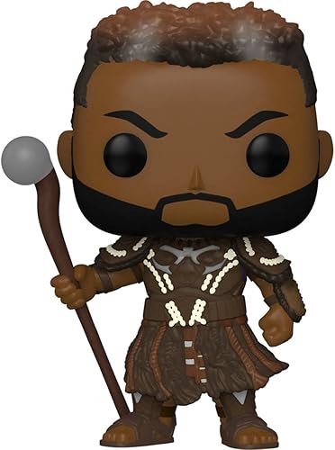 Miniatura 6 de POP Marvel Black Panther Wakanda Forever - MBaku Funko Pop Figura de vinilo repleto con funda protectora compatible con caja pop multicolor 375