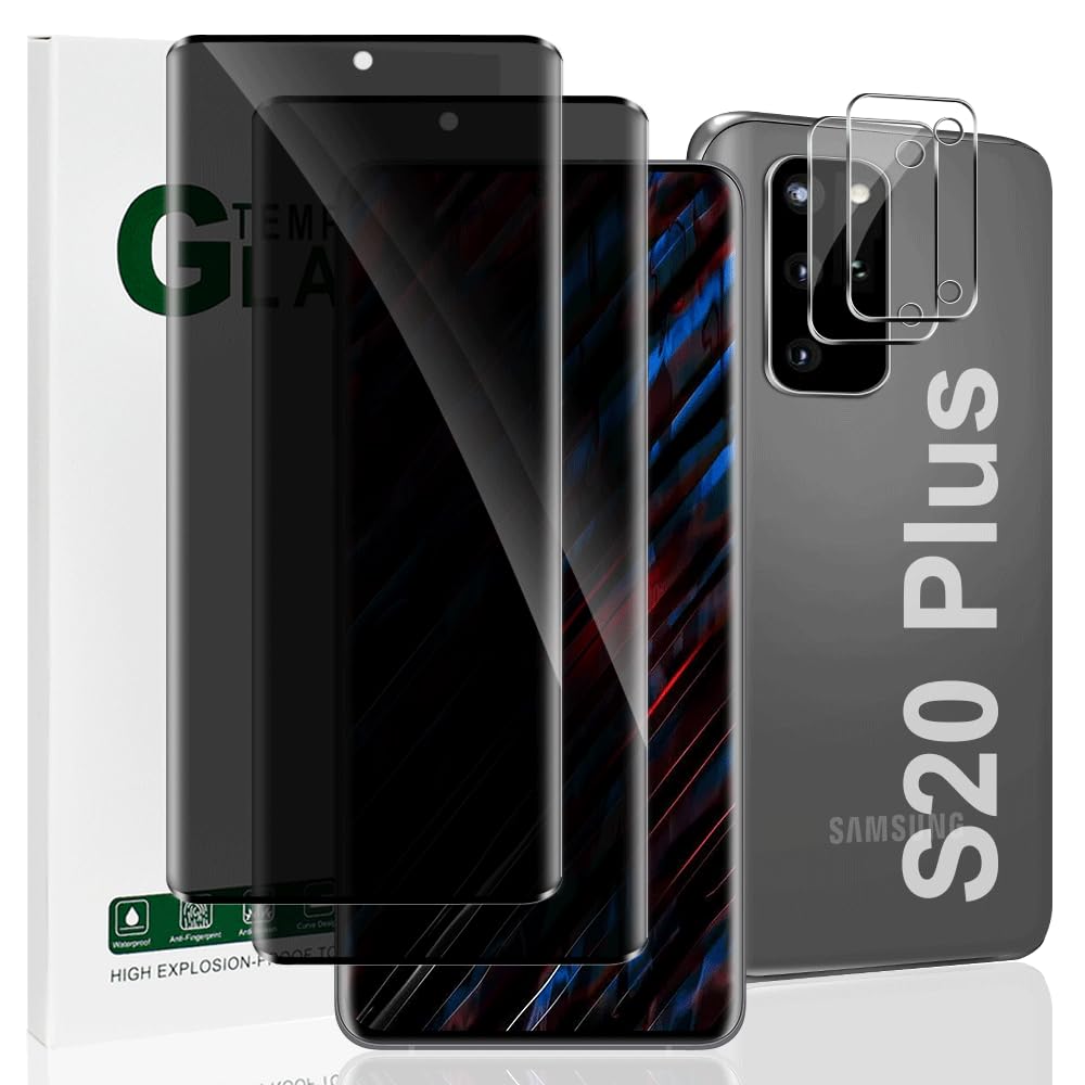 Pack Galaxy S20 Plus Privacy Screen Protector Camera - Main Image