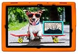 BobjGear Bobj Rugged Tablet Case for Lenovo 10e Chromebook Tablet Kid Friendly (Outrageous Orange)