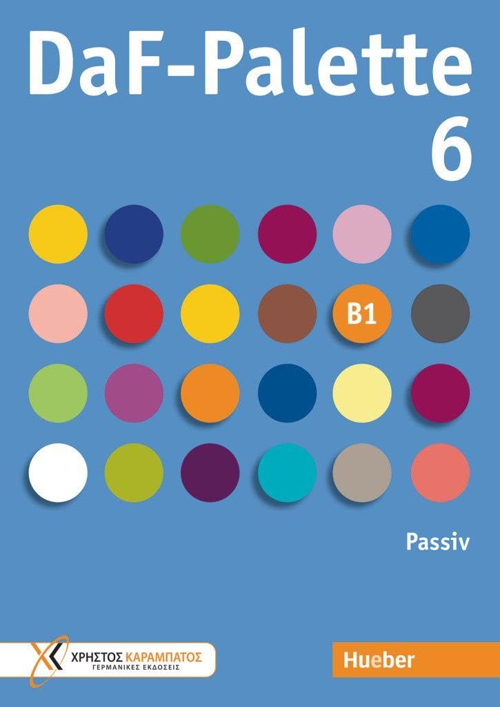 Hueber Verlag Daf-Palette 6: Passiv: Übungsbuch