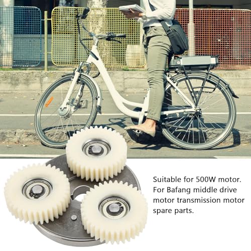 E Bike Motor Gear Clutch Kit, 36T Planetary Nylon Motor Gear Clutch Kit FüR Electric Bike 500W Zubehör für die Umrüstung von Elektrofahrrädern