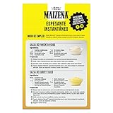 Maizena Espesante Instantáneo 250g Se diluye poco a poco sobre la salsa o líquido caliente, hasta conseguir el punto de espesor deseado Ayuda a corregir los sabores fuertes de las comidas Ideal para transformar el agua de hervir de la verdura, carne ...