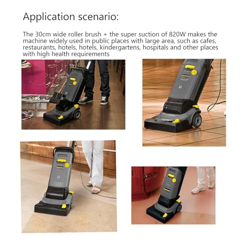 Cepillo principal de rodillo HLES compatible con Karcher BR 30/4C 6