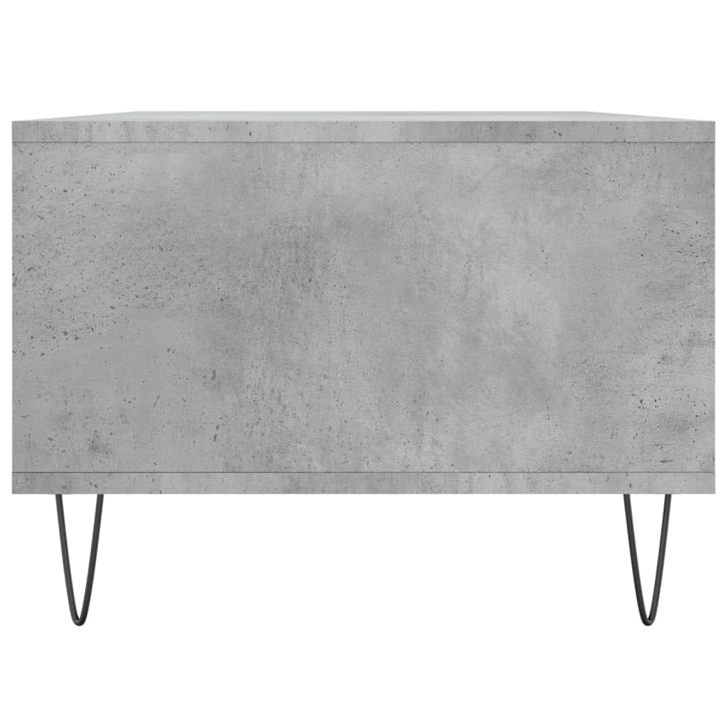 Homgoday Tavolino da caffè grigio cemento, 90 x 50 x 36,5 cm, in legno ingegnerizzato, tavolino da tè per soggiorno, sala d'accoglienza degli ospiti, camera da letto e mobili da ufficio
