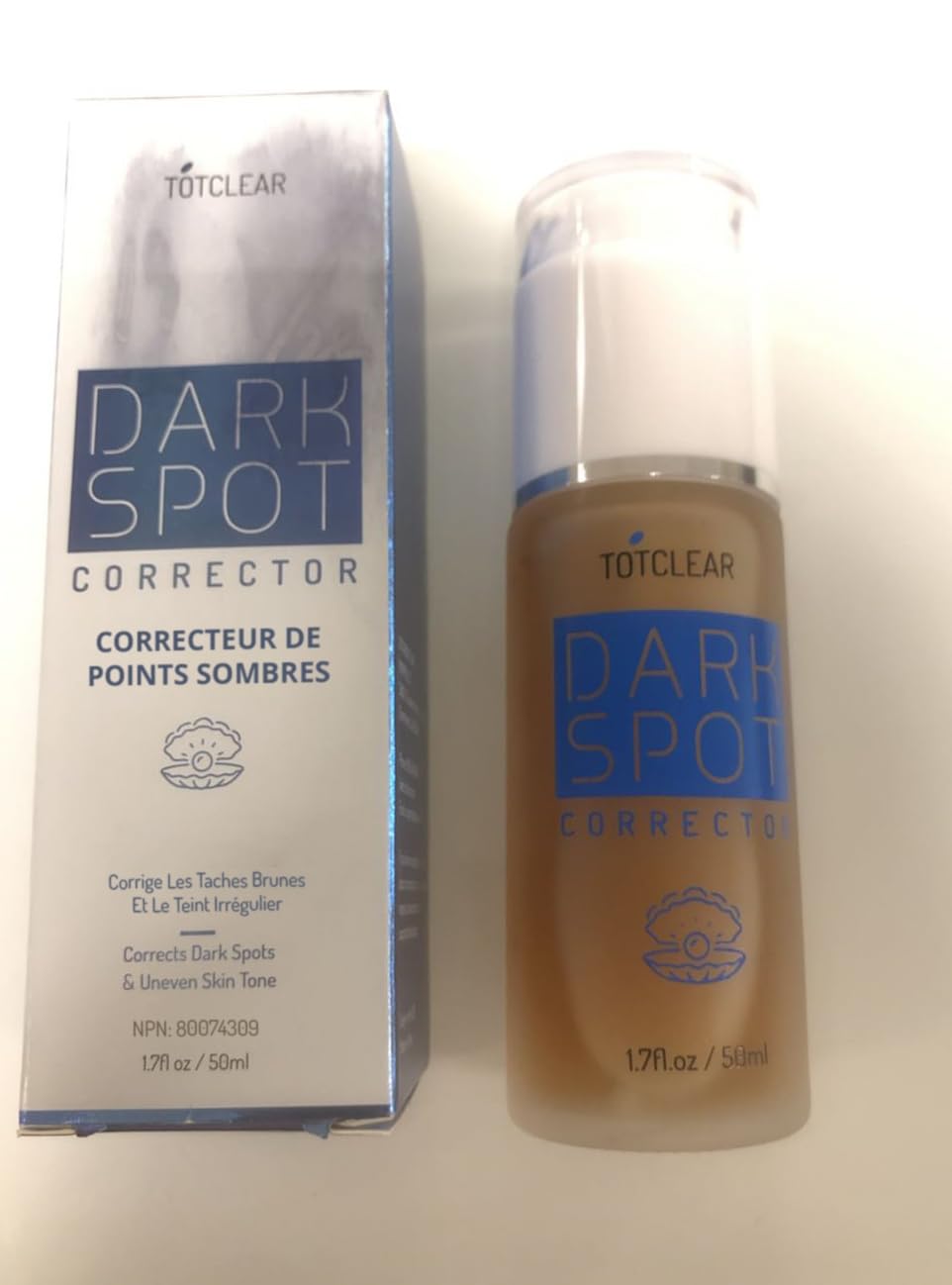 Dark Spot Remover Face Serum: Dark Spot Corrector for Sun Spot Age Spot Freckles Melasma Brown Spot - Faded Spot Correcting Serum for Face and Body - 50 ML, Blue