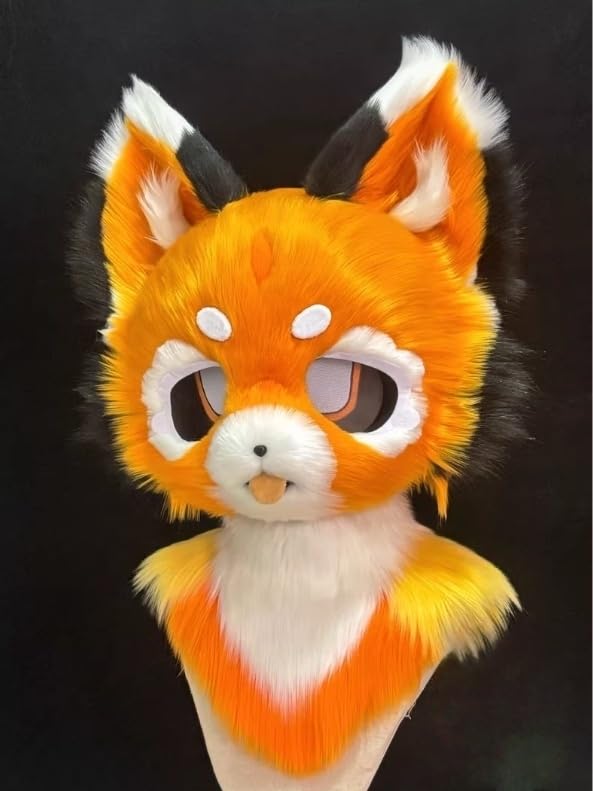 Amazon.co.jp: ファースーツ 着ぐるみセット NO.134 オレンジ色