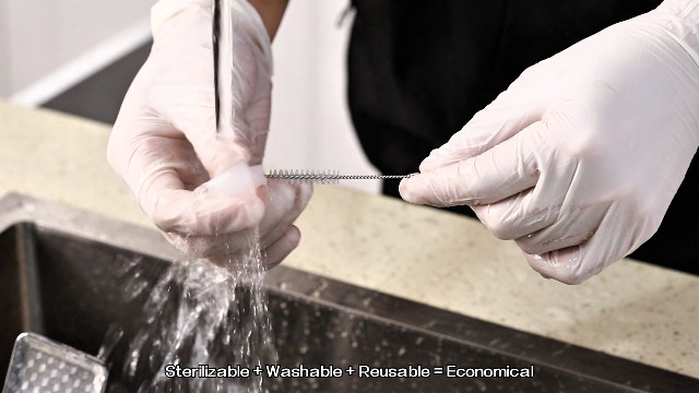 16 Punte Nasali Per Lavaggio Neonati - Set Ricambio Per Siringhe Nasali Con 2 Pennelli Bonus - Foto 4