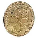 TOYANDONA 12 Souvenirs Coin Colective Zodiac Coin Libro Moneda Conmemorativa Regalo Coleccionable para Regalo de Cumpleaños Juguete