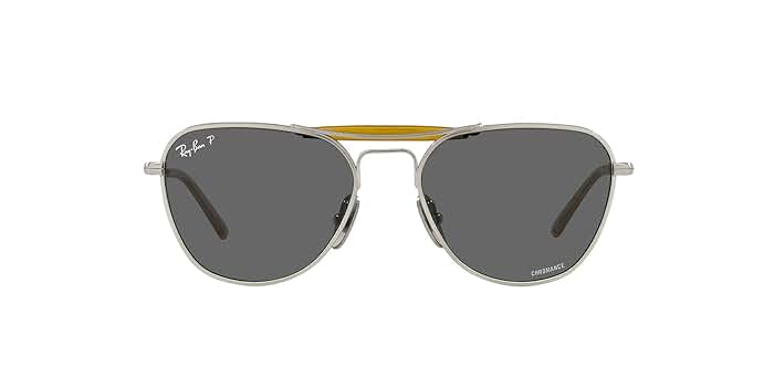 Amazon.com: Ray-Ban Unisex RB8064 Titanium Aviator