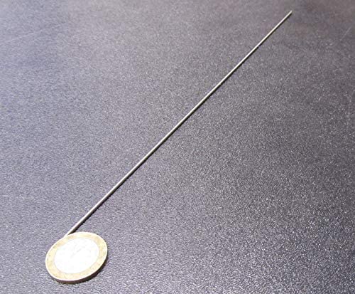 316 Stainless Steel Hardened Shaft .062" Diameter x 12" Long 1 pc