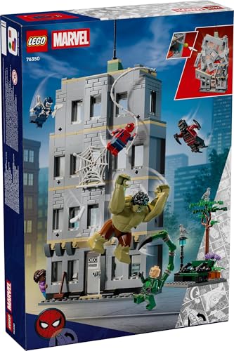 | Marvel Scontro Epico: Spider-Man vs. Hulk - Giocattolo Interattivo da Supereroi con Ufficio a 4 Piani - Lego - Immagine 10