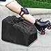 CAQYPVH Roller Skates, Roller Skate Organizer, Portable Ski Boots, Black