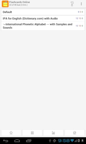 Flashcards Online