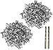 Protector Sleeves for 1/8" Wire Rope Cable Railing Deck, Wood Posts, DIY Balustrade - Stainless Steel T316 Marine Grade - 200 Pack