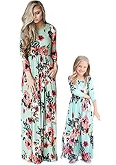 Green Floral Long Sleeve