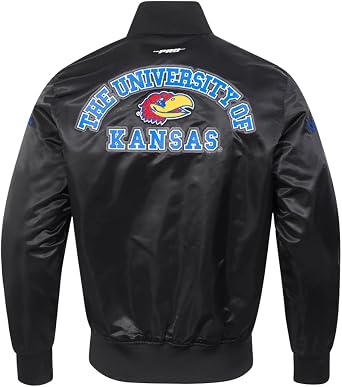 Pro Standard NCAA mens Mens College Classic Chenille Satin Jacket
