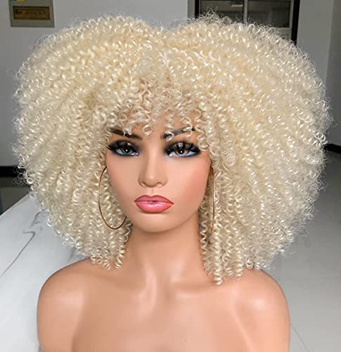 ANNIVIA Parrucca afro ricana con pony per donne