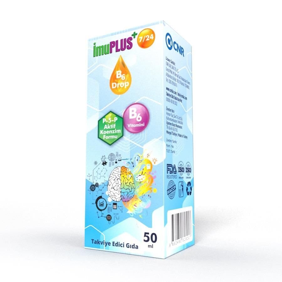 CNR İmuplus B6 Damla, 50 ML, Takviye Edici Gıda