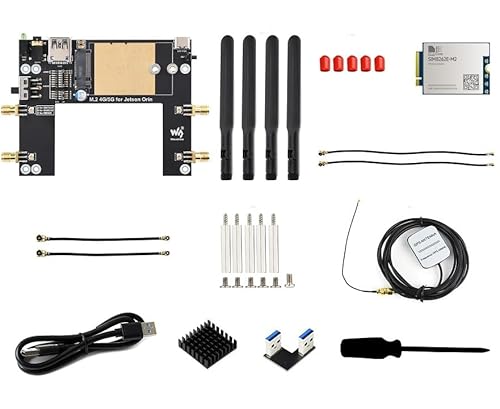 Jetson Orin�����ɐ݌v���ꂽ5G/4G/3G���W���[���́A�����\5G Sub-6G���W���[���𓋍ڂ��A5G NSA�����SA�l�b�g���[�N�AGNSS���ʂ��T�|�[�g�iSIM8262E-M2 5G for Jetson Orin�j