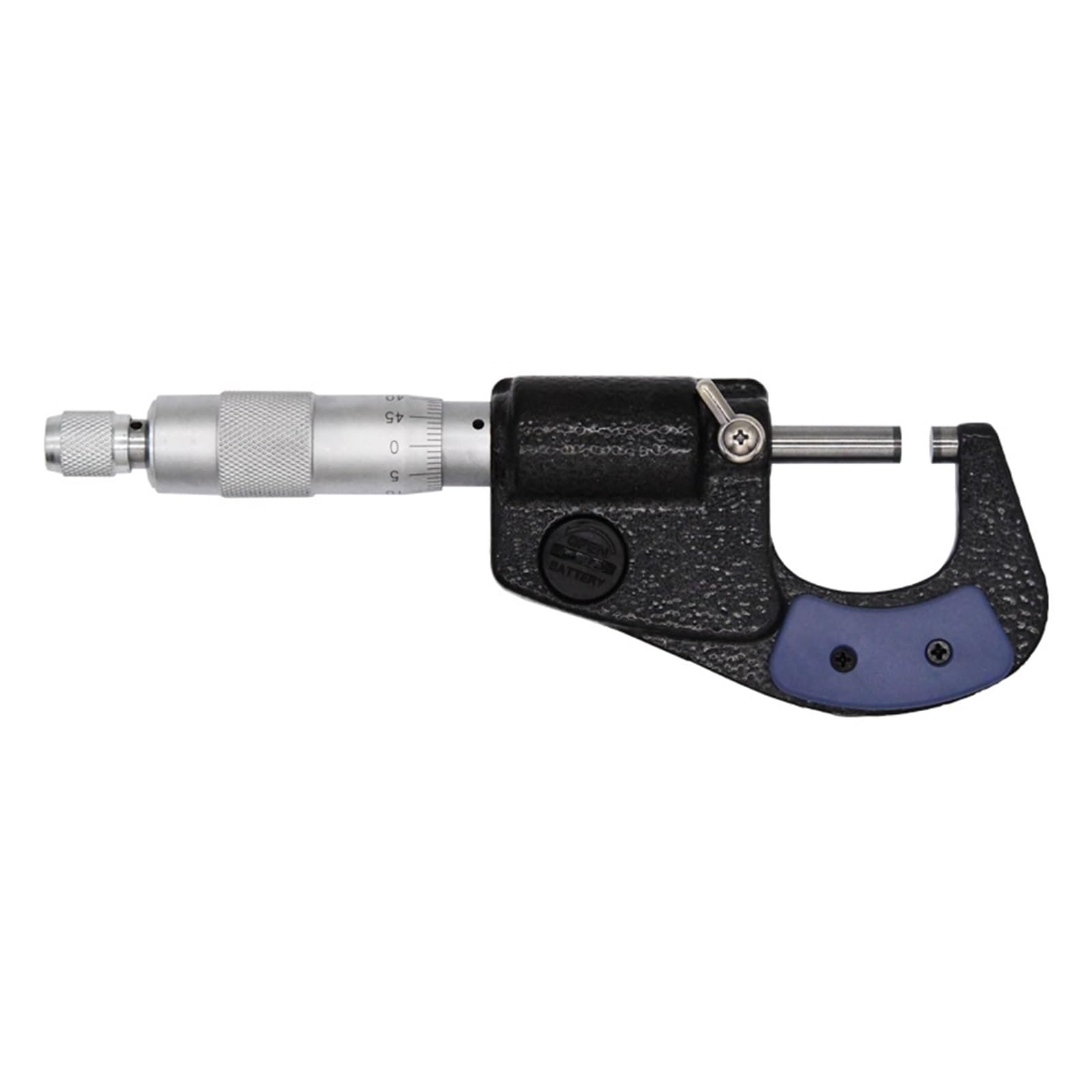 Calibrador digital, Micrómetro exterior de 0.001mm, 0-25mm, 25-50mm, micrómetro Digital de acero inoxidable, calibrador micrométrico electrónico para bricolaje/hogar(25-50mm)