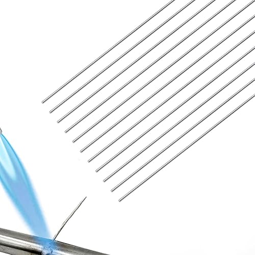 Vista 13 de SKYPRO 10 varillas de soldadura de aluminio de 0.08 x 9.84 pulgadas, alambre universal de baja temperatura, varillas de soldadura de aluminio