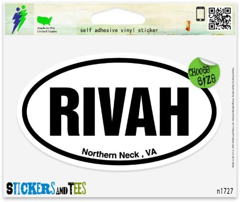 Northern Neck Virginia Oval Sticker
