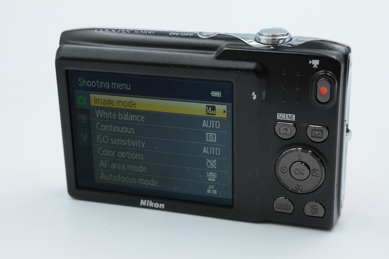 Amazon.com : Nikon COOLPIX S3100 14 MP Digital Camera with 5x