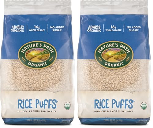 Nature's Path Organic Rice Puffs Cereal, 6 oz, Earth Friendly (Pack of 2)