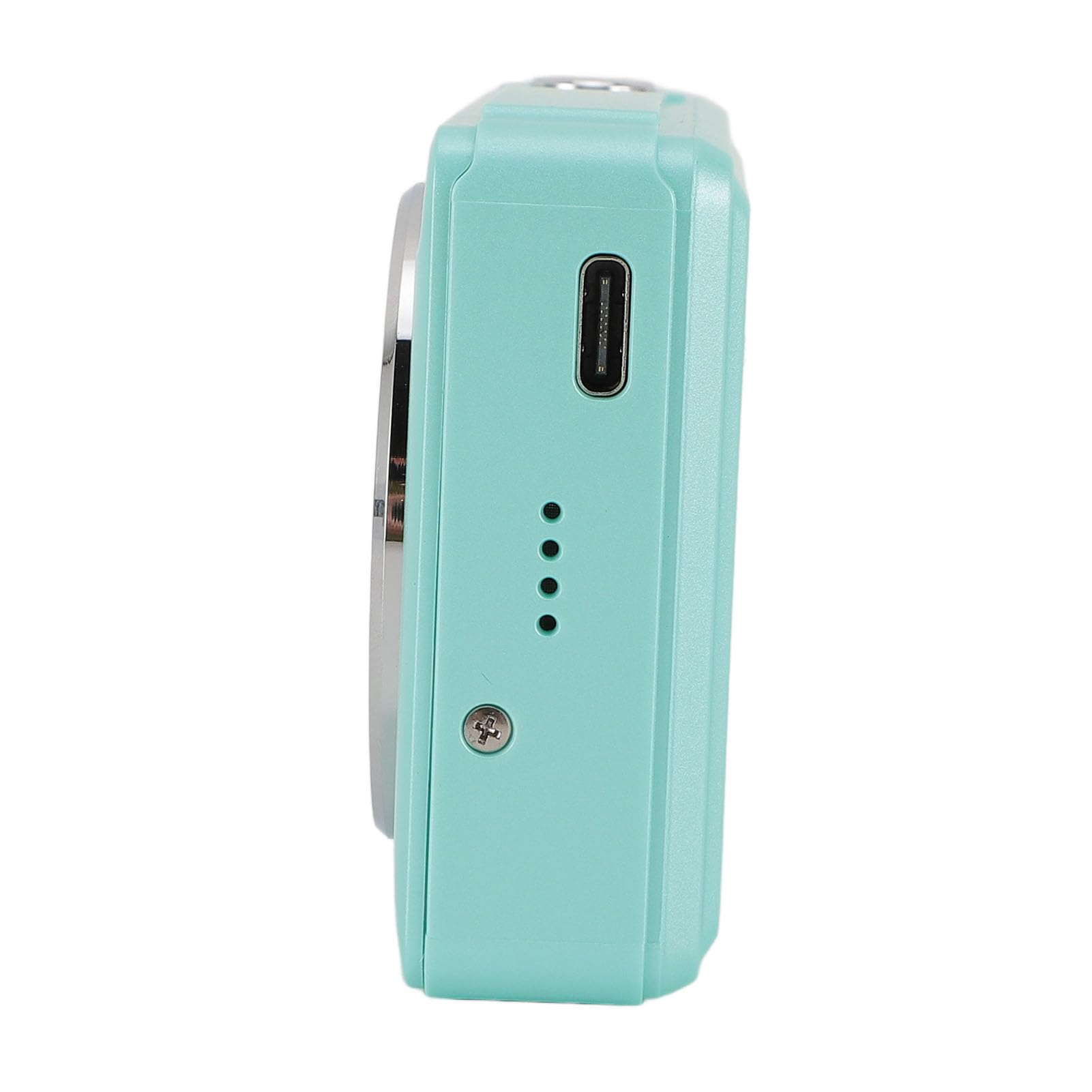 Fotocamera Digitale, Sensore CMOS, Zoom 16x, Fotocamera Digitale Compatta da Viaggio per Adolescenti (GREEN)