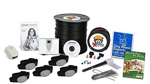 Extreme Dog Fence Professional Dog Fence 5 Dog System 6 to 10 Acres