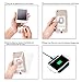 Qi Wireless Charger Receiver, Ultra Thin Charging Adapter Receptor Receiver Mini Slim Patch Module Chip for iPhone 7 7Plus, iPhone 6 6S Plus, iPhone 5 5s 5c SE
