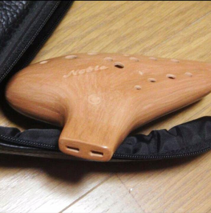 Amazon.co.jp: オカリナ 楽器 ダブルオカリナ NOBLE アルトC管 