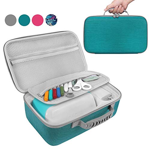 Funda de transporte para Cricut Joy, funda rígida de viaje, bolsa de almacenamiento portátil de gran capacidad, resistente al agua y a prueba de golpes, funda protectora rígida para Cricut Joy