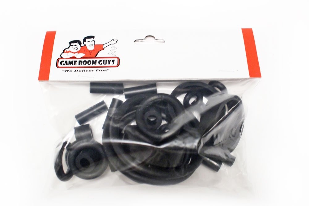 Game Room Guys Sharkey's Shootout Pinball Black Rubber Ring Kit