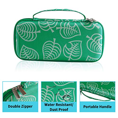 image for Glamgen Carry Case for Nintendo Switch,Leaf Crossing Hard Shell Storag