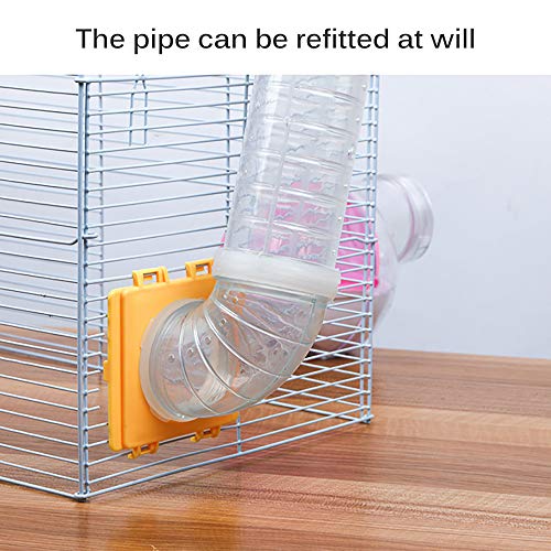 Plastic Hamster Tube, Transparante Hamster Tunnel, Externe Pijp Tunnel Track Rat Speelgoed voor Diy Hamster Fun Kleine… - Image 7