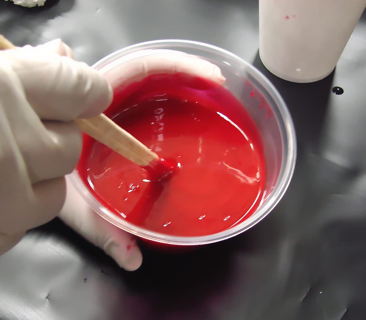 MAX GPE Opaque Red Epoxy Resin -Use for Casting, Coating, Fiberglassing, Potting Compound, Waterproof Protective Coating, Bonds to Wood, Metals, Concrete, Plastics