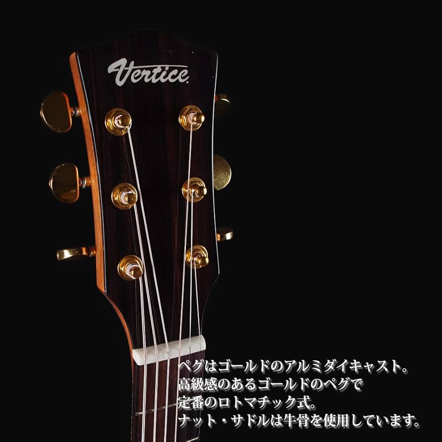 Amazon | Vertice VTG-41H-G15 アコースティックギター 41インチ