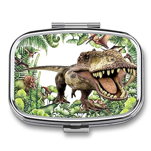 Portapillole Dinosauro Portapillole Portagioie Piccolo Arsenico Medicina Retrò Portapillole Vitaminiche