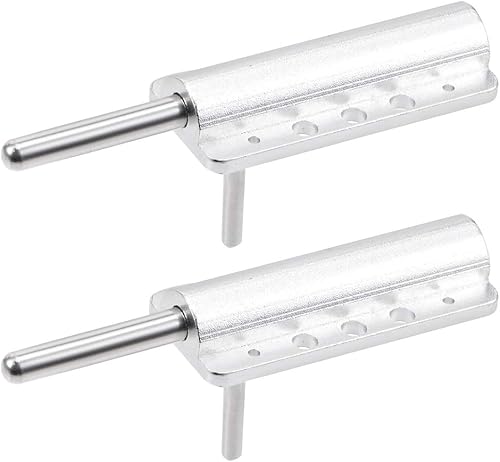 uxcell Pestillos de bloqueo de la escotilla del toldo para la fijación de la cubierta de la cabina del avión RC, 1.181x0.512x0.236 in 2pcs