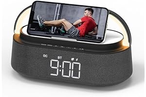 Bluetooth Speaker with Wireless Phone Charger