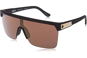 Spy Flynn, 5050 25 Anniv Matte Black and Gold-HD Bronze with Gold Mirror