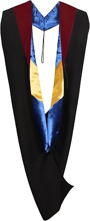 Master Graduation Hood Unisex Deluxe Academic Hood