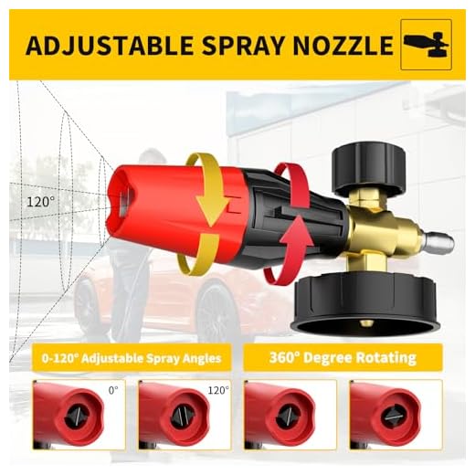 POHIR 3600PSI Pressure Washer Kit with Foam Cannon