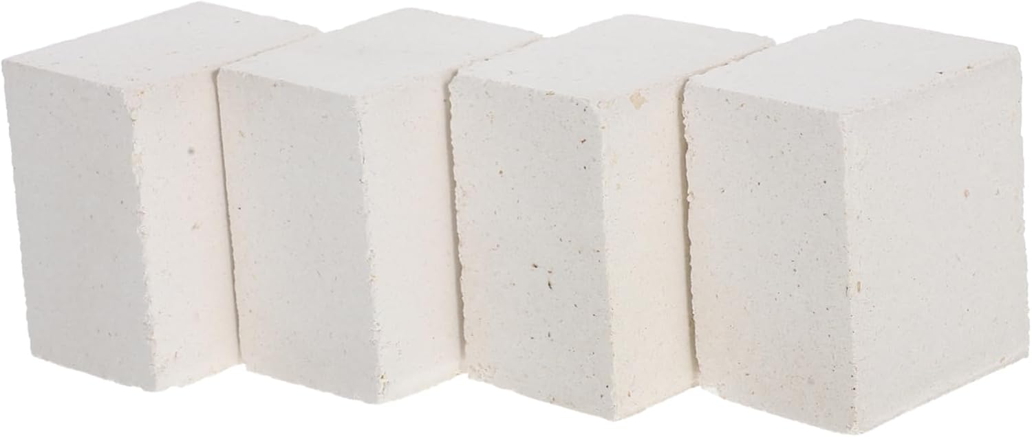 TEHAUX 4pcs Porcelain Firing Accessories Muffle Furnace Kiln Accessories Ceramic Heat Resistant Brackets
