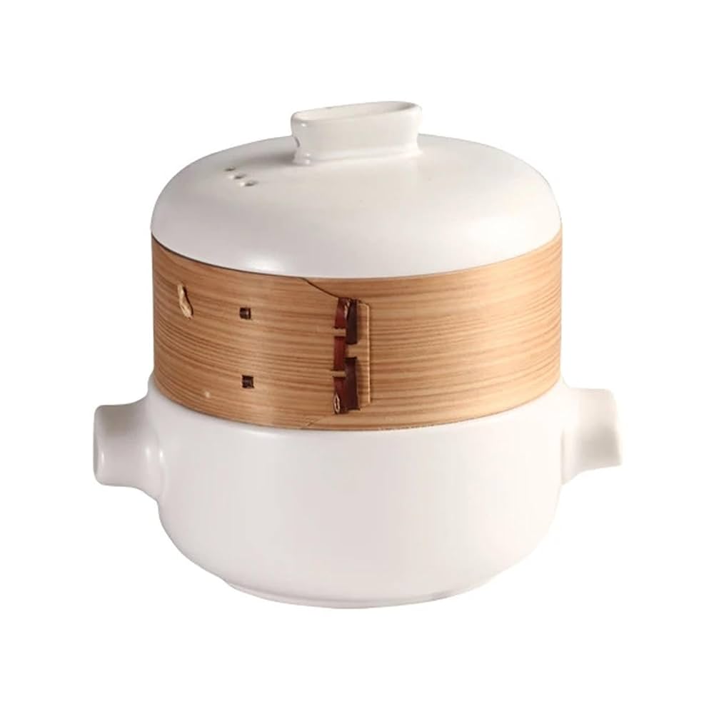 ★専用★＊Sylvia ＊Casserole・* RSBFER Japanese Style Ceramic Casserole with Steamer Basket